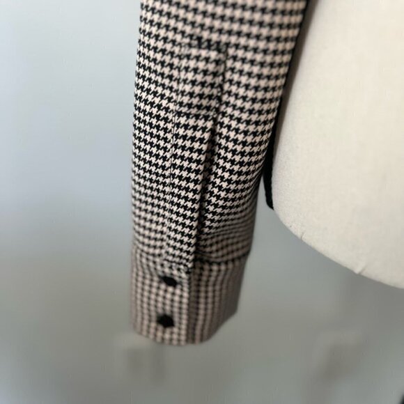 ZARA Houndstooth Crop Top - Picture 13 of 14
